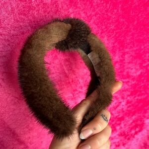 Linda Richard’s Mink Headband
